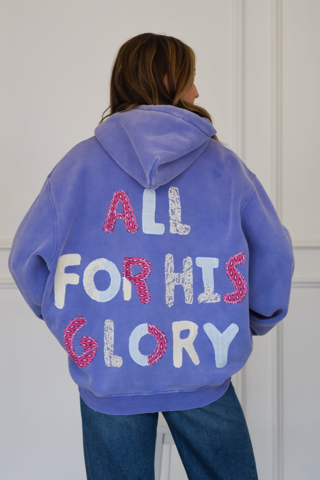 All For His Glory Hoodie -Medium