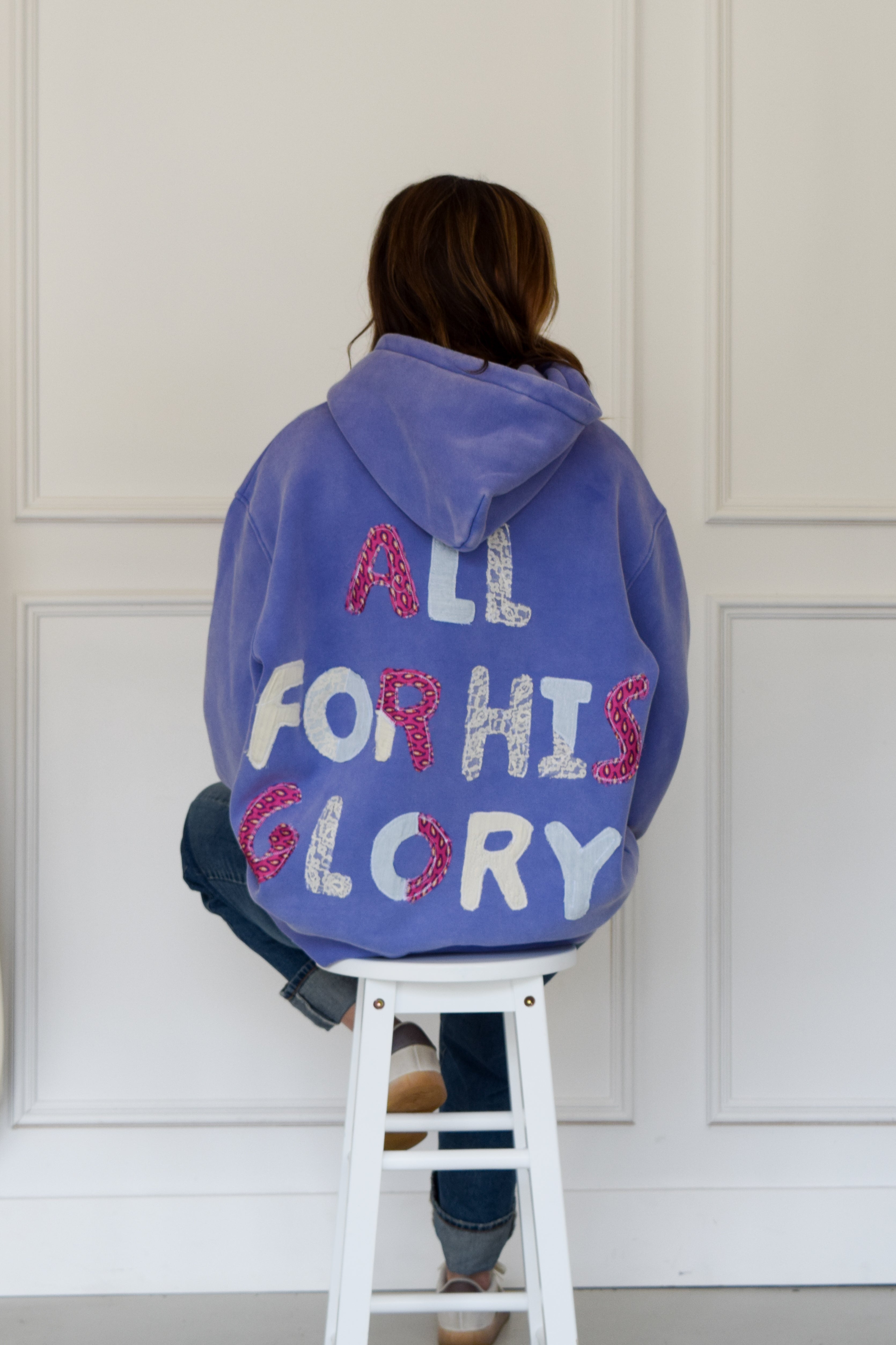 All For His Glory Hoodie -Medium