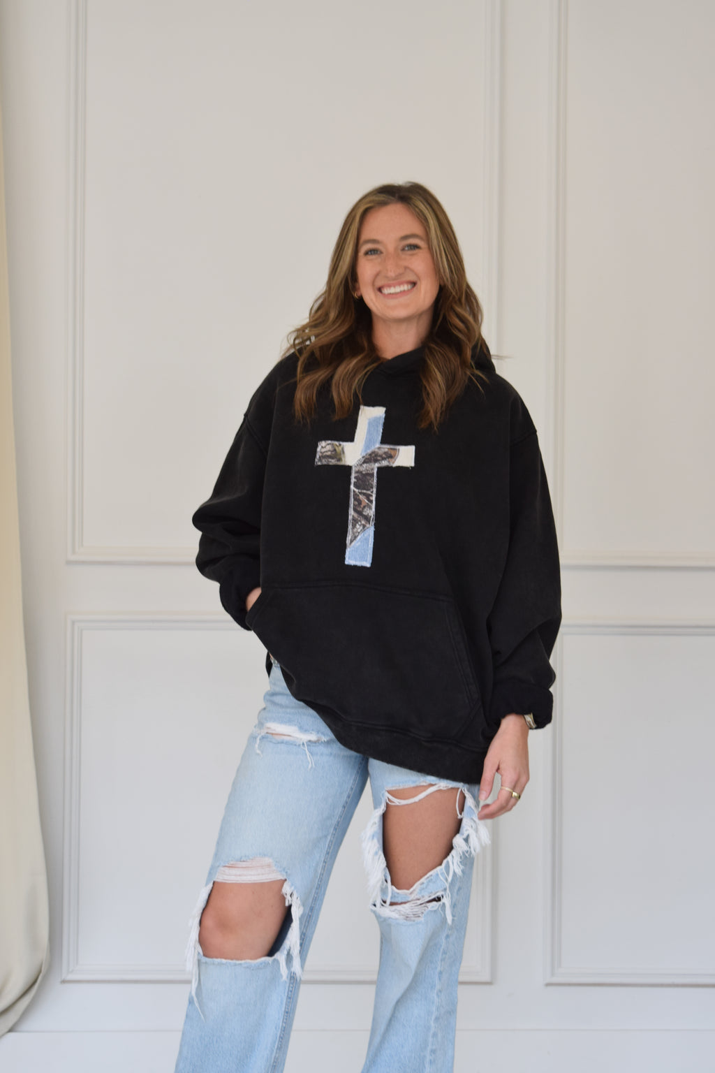 Christ Is King Hoodie -Large