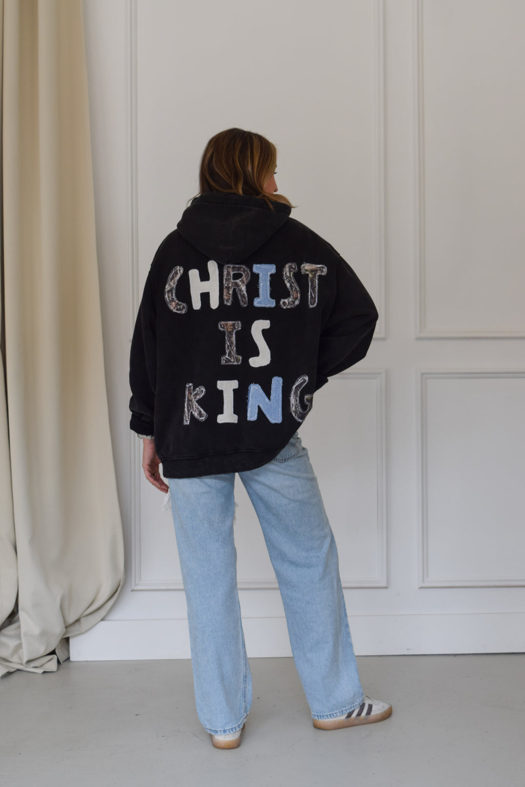 Christ Is King Hoodie -Large