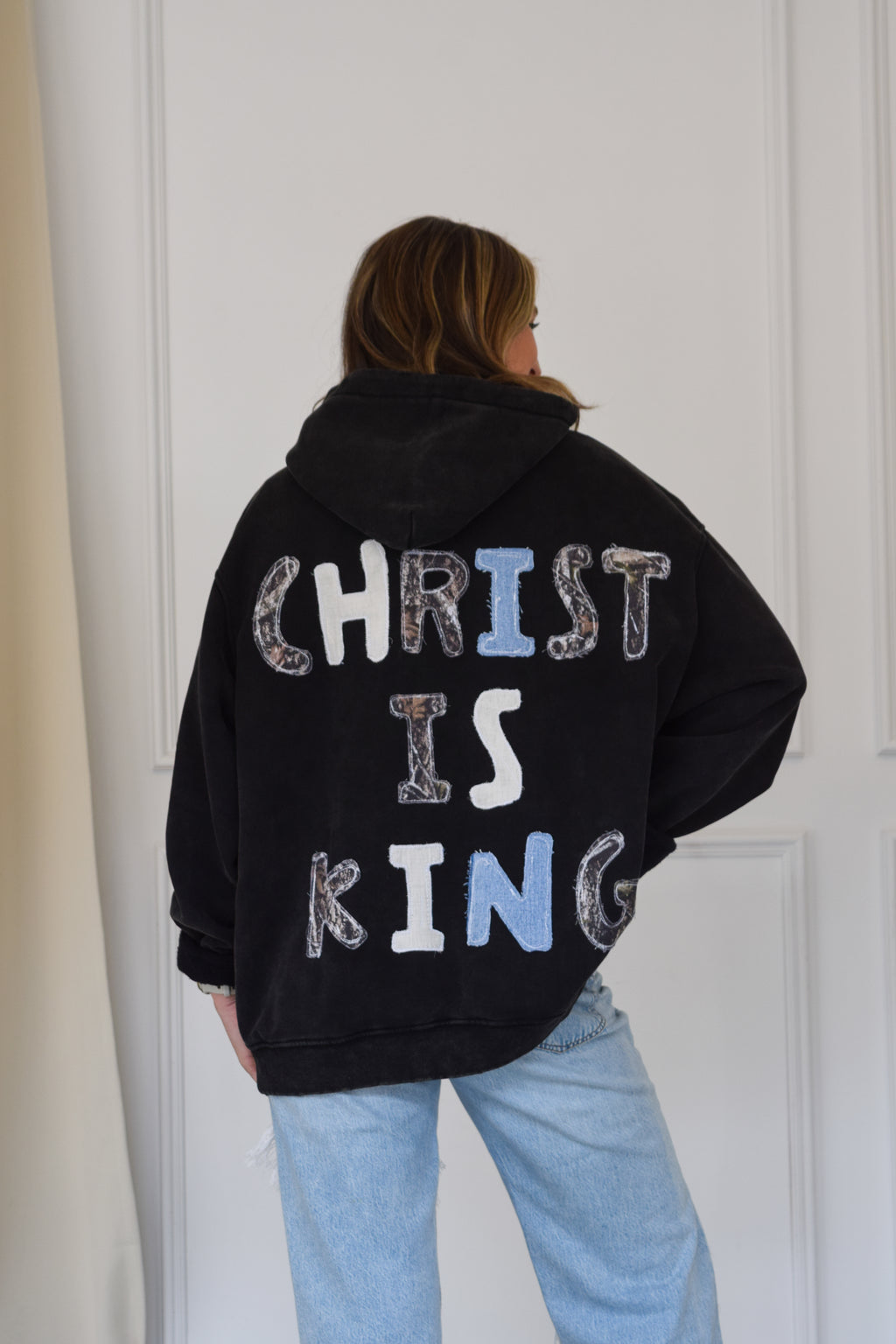 Christ Is King Hoodie -Large